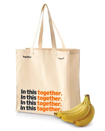 In This Together - Canvas Grocery Tote
