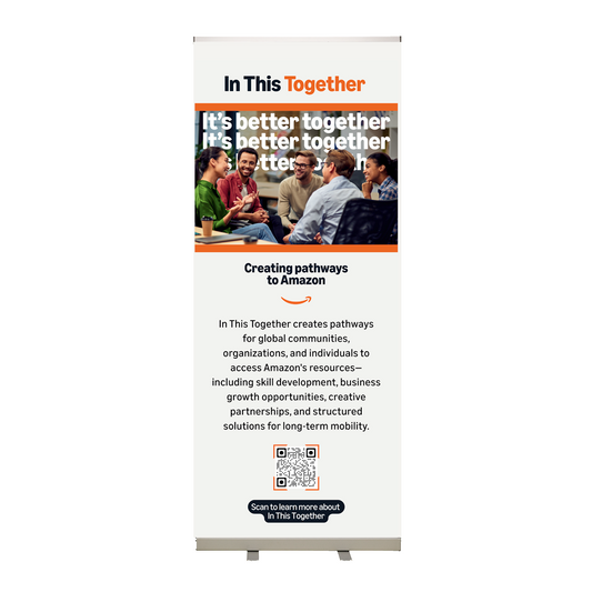 In This Together Roll-Up Banner Option 1