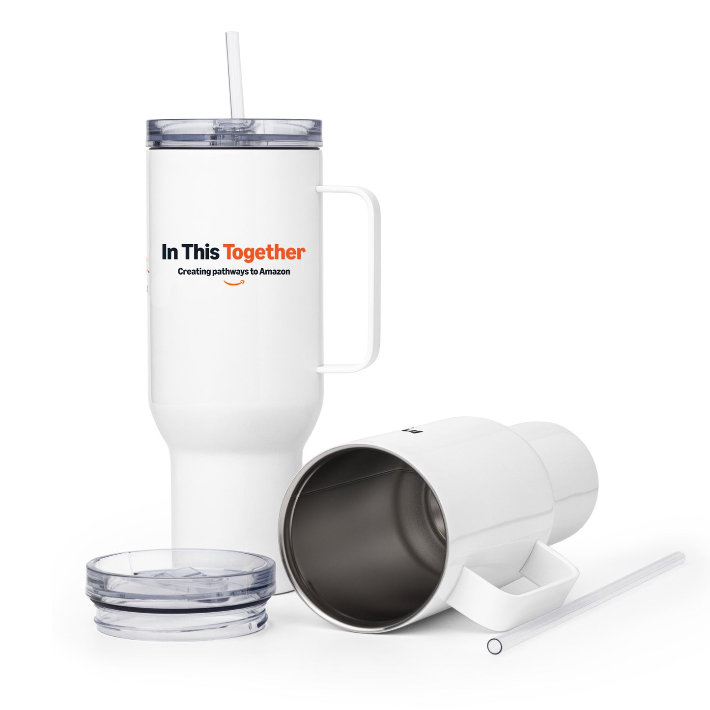 UK/EU Made - In This Together Travel Mug With a Handle