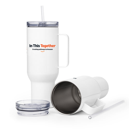 UK/EU Made - In This Together Travel Mug With a Handle